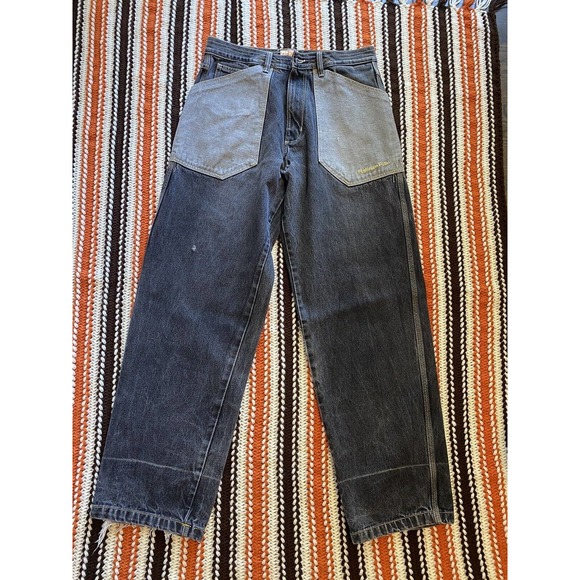 Vintage Platinum FUBU Fat Albert And The Junkyard Gang Denim Mens Pants 30x32 - Picture 3 of 10